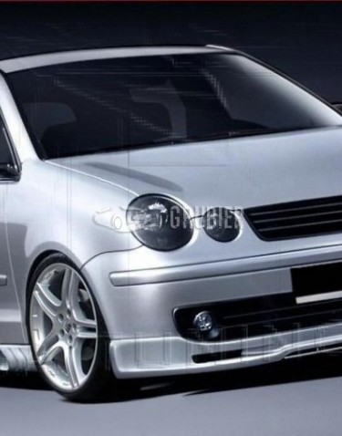 - FRONT BUMPER LIP - VW Polo - "MT Sport" (9N - 2000-2005)