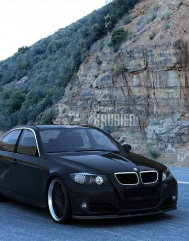 - FRONT BUMPER LIP - BMW 3 Series E90 & E91 LCI - "F-Sport" (Sedan & Touring)