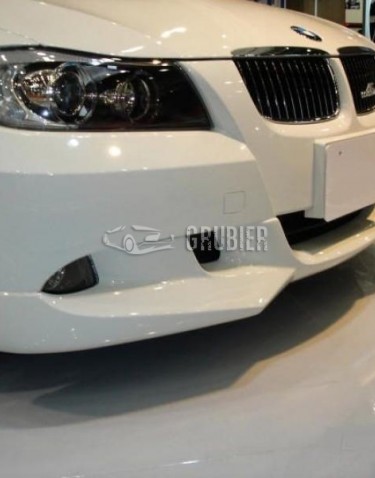 - FRONT BUMPER LIP - BMW 3 Serie E90 / E91 - AC Look (Sedan & Touring)