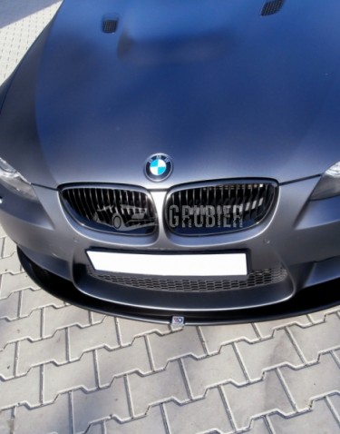 - FRONT BUMPER LIP - BMW M3 E92 & E93 - Grubier Evo