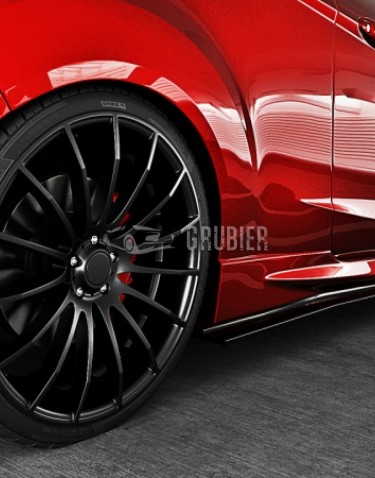 - SIDE SKIRT DIFFUSERS - Ford Fiesta MK7 ST & ST-Line - "Black Edition"