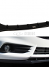 - FRONT BUMPER LIP - Ford Fiesta MK7 ST Line, Facelift - "Black Edition"