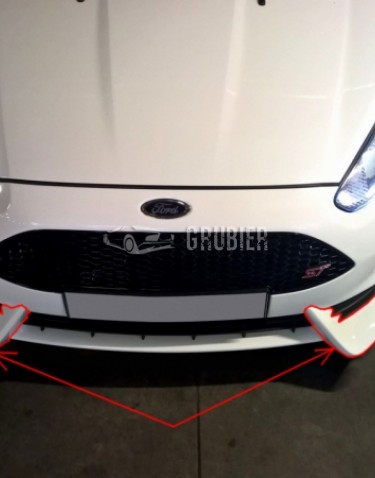 - FRONT BUMPER LIP - Ford Fiesta ST MK7, Facelift - "Track Edition"