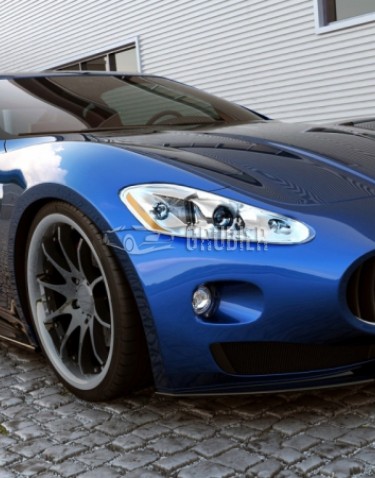 - FRONT BUMPER DIFFUSER - Maserati GT / GranTurismo - "Grubier" (2007-2011)