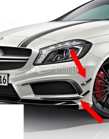 - FRONTFANGER LEPPE - (Canards) Mercedes W176 AMG Sport - "AMG 45 Look"