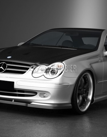 - FRONT BUMPER DIFFUSER - Mercedes CLK (209) - "MT1" (2003-2006)