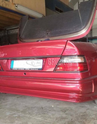 - REAR SPOILER - (Ducktail) Mercedes E (A124) - AMG Look (3-Parted)