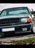 - FRONT BUMPER LIP - Mercedes C126 - AMG Look (Coupe)