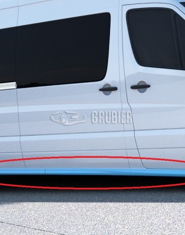 - SIDE SKIRTS - Mercedes Sprinter - "Grubier Edition" (2013-201-)