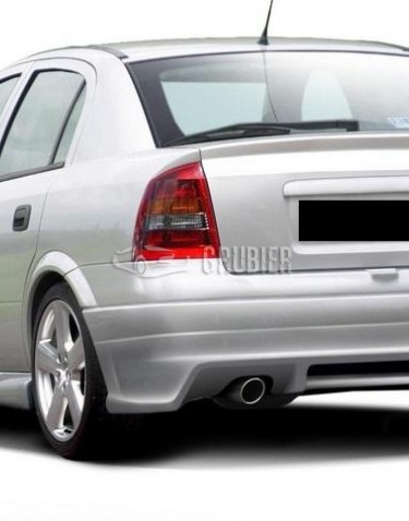 - REAR BUMPER LIP - Opel Astra G - "Grubier Evo - Sedan Edition" v.3
