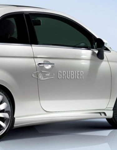 - SIDE SKIRTS - Fiat 500 - "Grubier Edition"