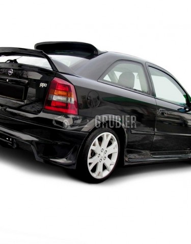 - REAR BUMPER LIP - Opel Astra G - "Grubier Evo - Hatchback Edition" v.4
