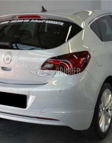 - REAR BUMPER LIP - Opel Astra J - "OPC" (Hatchback)