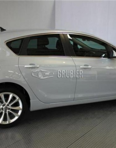 - SIDE SKIRTS - Opel Astra J - "OPC" (Hatchback)