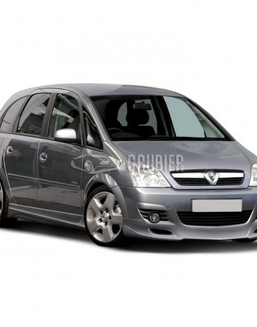 *** ADD ON KIT / LIP KIT *** Opel Meriva - "MT Sport" v.2 (Facelift, 2006-2012)
