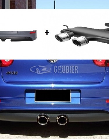 - EXHAUST - VW Golf 5 - "R32 Look / With Bumper Lip"