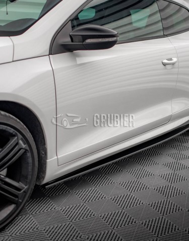 - SIDE SKIRT DIFFUSERS - VW Scirocco R - "Black Edition"