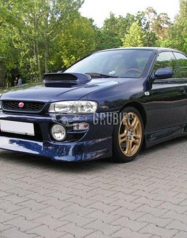 - FRONT BUMPER LIP - Subaru Impreza - "Grubier Evo" v.2 (1997-2000)