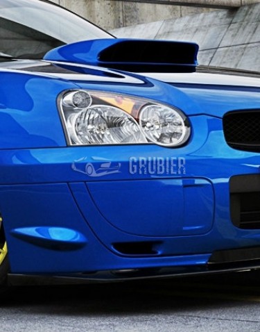 - FRONT BUMPER DIFFUSER - Subaru Impreza WRX STI - "Grubier Evo" (2003-2005)