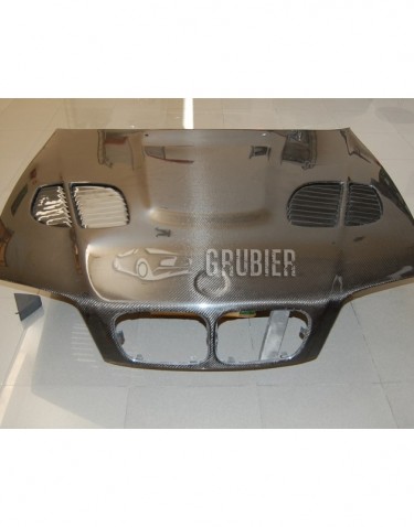 - HOOD - BMW E46  - "AeroPrima Carbon v.2 / Real Carbon" (Sedan & Touring)