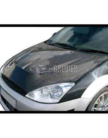 - HOOD - Ford Focus MK1 - "MT Carbon" (Real Carbon / Lightweight)