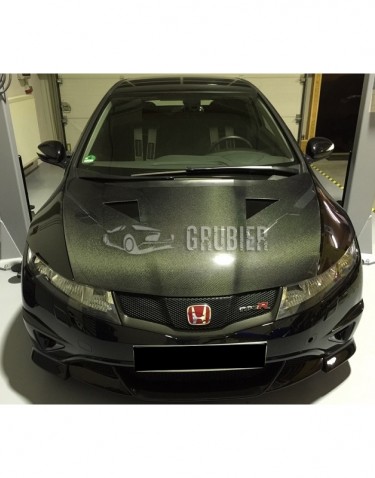 - HOOD - Honda Civic MK8 - "R Mugen, Real Carbon" (Hatchback) 