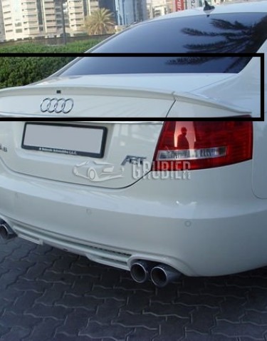 - REAR SPOILER - Audi A6 C6 - "ABT Look" (Sedan)