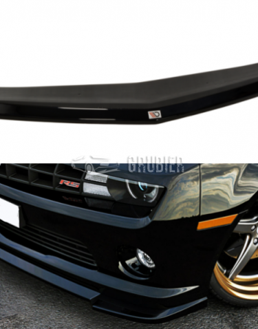 - FRONT BUMPER DIFFUSER - Chevrolet Camaro 5 SS - "Black Edition" (2009-2013)