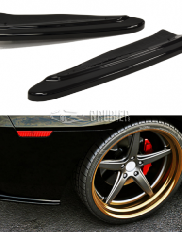 - REAR BUMPER DIFFUSER - Chevrolet Camaro 5 SS - "Black Edition" (2009-2013)