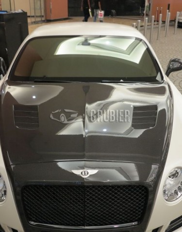 - HOOD - Bentley Continental Flying Spur / GT / GTC - "MT Carbon" (Real Carbon)