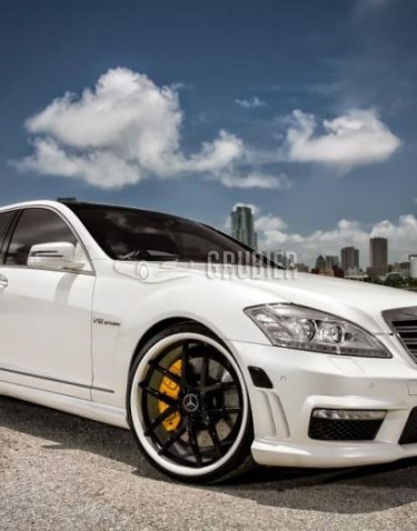 - FRONT BUMPER - Mercedes S-Klass W221 / S221 - "S65 AMG Look / With DRL"