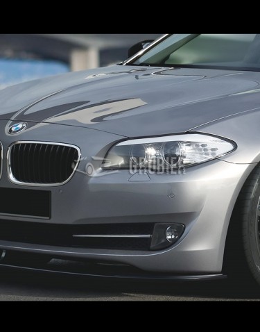 - FRONT BUMPER LIP - BMW 5-Series F10 / F11 - MT Sport (Sedan & Touring)