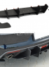 - REAR BUMPER DIFFUSER - Ford Mustang MK6 GT - "MT Sport / 3-Parted" (2015-2017)