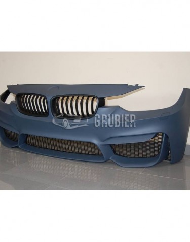 - FRONT BUMPER - BMW 3-Series F30 / F31 - "M3 Look / With Grilles" (Sedan & Touring)