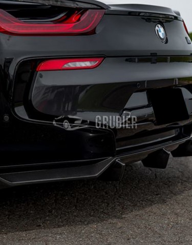 - REAR BUMPER LIP - BMW i8 - "MT Sport" (Real Carbon)