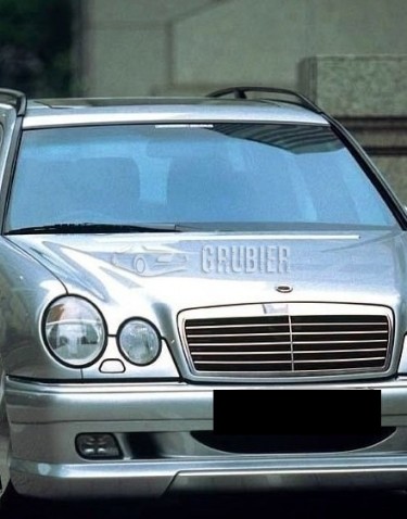 - FRONT BUMPER - Mercedes E-Klasse W210 / S210 - "W Look" (Sedan & Wagon)