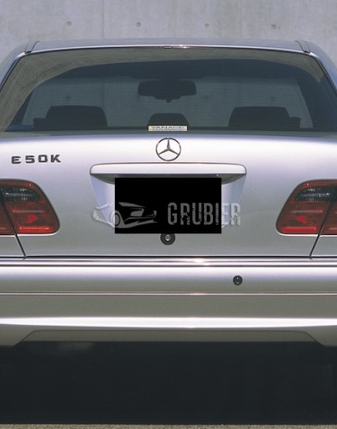 - REAR BUMPER - Mercedes E-Klasse W210 - "W Look" (Sedan)
