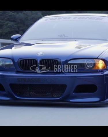 - FRONT BUMPER LIP - BMW M3 E46 - "M3 Pandem Look" (RFG) 