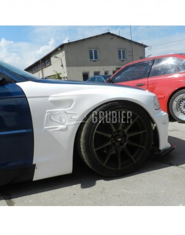 - FRONT FENDERS - BMW 3 E46 - "M3 Pandem Look" (Coupe & Cabrio)