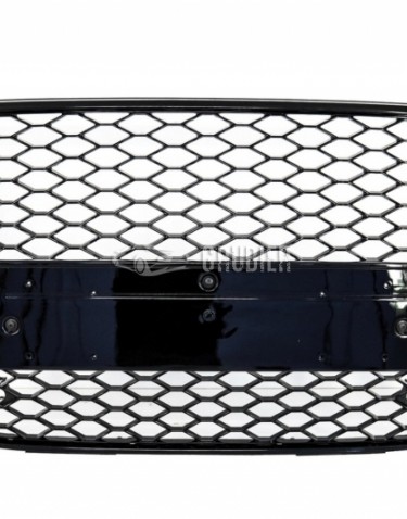 - GRILLE - Audi A5 8T - "RS5 Style Badgeless Piano Black"