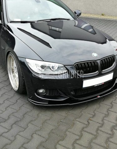 - FRONT BUMPER LIP - BMW 3-Series M-Sport E92 & E93 - "GT1" (Coupe & Cabrio LCI)