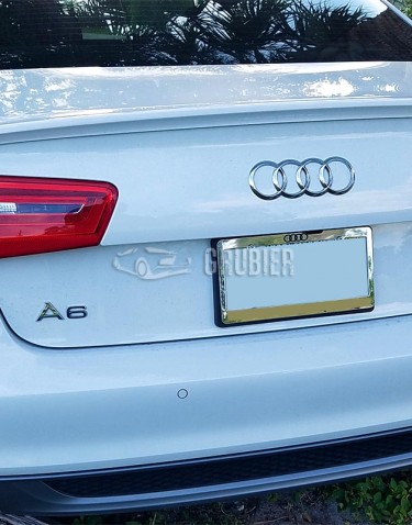 - REAR SPOILER - Audi A6 C7 - "ABT Look / 3-Parted" (Sedan)