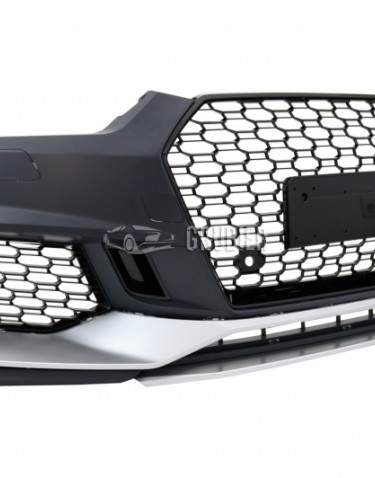 - FRONT BUMPER -  Audi A5 F5 - "RS5 Look / Chrome & Black Detail Edition" (Coupe, Cabrio & Sportback)