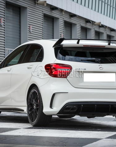 *** DIFFUSER KIT / PACK OFFER *** Mercedes A-Class W176 AMG Facelift - "AMG45 Look" (2015-)