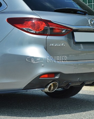 - REAR BUMPER DIFFUSER - Mazda 6 GJ - "MT Sport - 3-Parted" (2012-2014)
