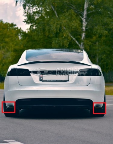 - BAGKOFANGER SKØRT - Tesla Model S - "Evo / Corners" (2012-2021)