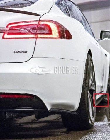 - SIDE SKIRT DIFFUSERS - Tesla Model S - "Evo" (2012-2021)