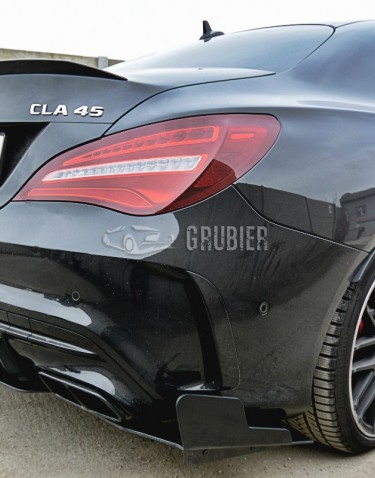 - REAR BUMPER DIFFUSER - Mercedes CLA X117 / C117 AMG Facelift - "GT2" 