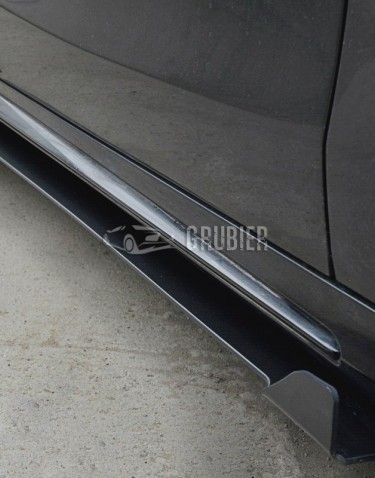 - SIDE SKIRT DIFFUSERS - Mercedes CLA X117 / C117 AMG Facelift - "GT2" 