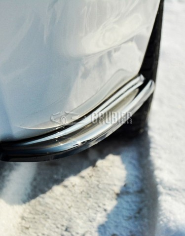 - REAR BUMPER LIP - BMW 3 Serie E90 M-Sport - "R" - Corners (Sedan) 
